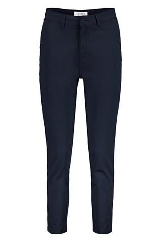 Granatowe spodnie damskie chino 84175 - 395131