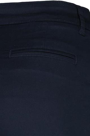 Granatowe spodnie damskie chino 84175 - 395541