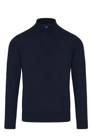 Granatowy sweter ze stójką 72764 - 39611
