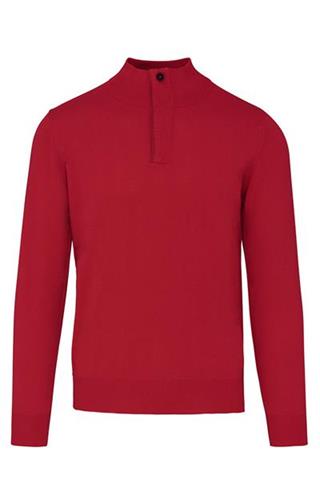 Czerwony sweter ze stójką 72765 - 39661