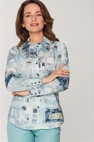 Koszula damska we wzory 58861 - 396901