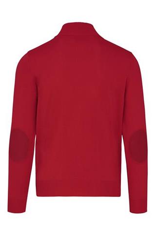 Czerwony sweter ze stójką 72765 - 39691