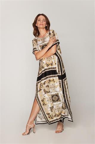 Sukienka oversize we wzory 58884 - 398271