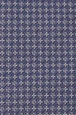 Granatowy krawat we wzory 57525 - 405081