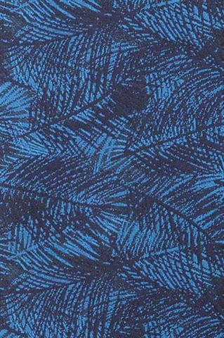 Granatowy krawat we wzory 57526 - 405111