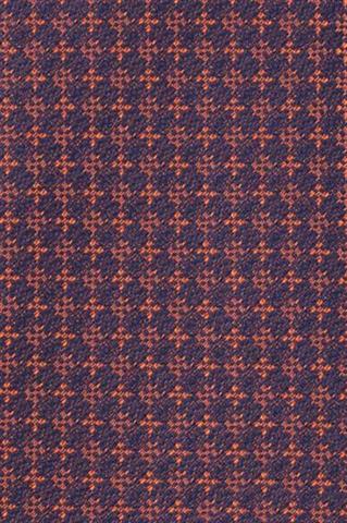 Granatowy krawat we wzory 57522 - 405171