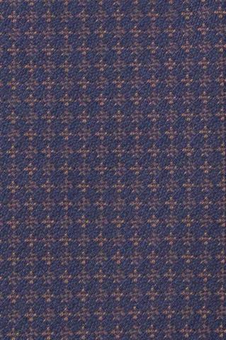 Granatowy krawat we wzory 57523 - 405461