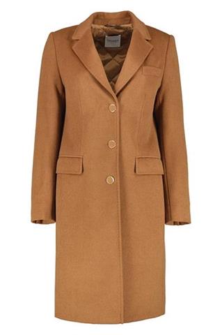 Klasyczny płaszcz z wełną 86127 - 405761