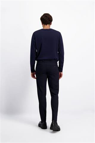 Granatowe spodnie męskie 64172 - 415241
