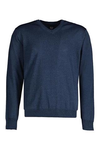 Sweter v-neck z wełną 74077 - 416171