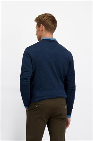 Sweter v-neck z wełną 74077 - 416971