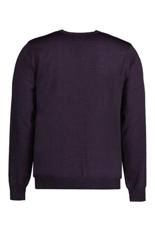 Sweter v-neck z wełną 74067 - 421001