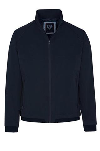 Granatowa kurtka sportowa ze ściągaczami Harley Aberdeen 28115 - 42151