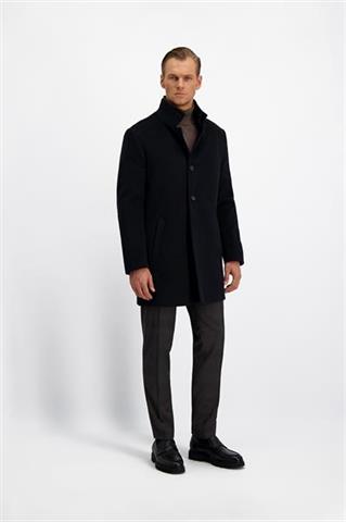 Granatowy płaszcz 29900 - 423721