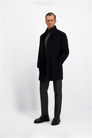 Granatowy płaszcz 29900 - 423741