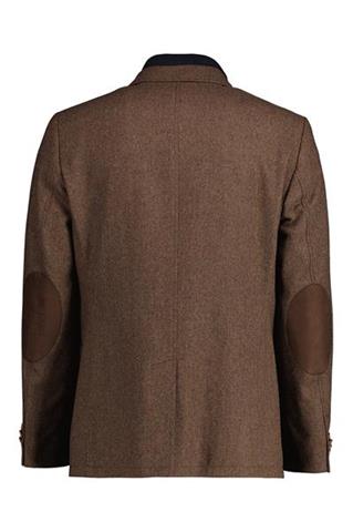 Wełniana marynarka w jodełkę 49034 - 431511