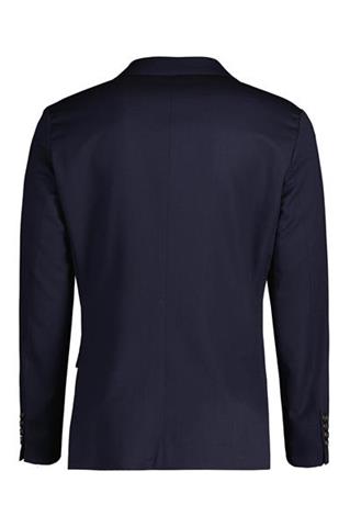 Granatowy garnitur męski Virgin Wool 35384 - 436381