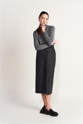 Grafitowa spódnica 86730 - 491471