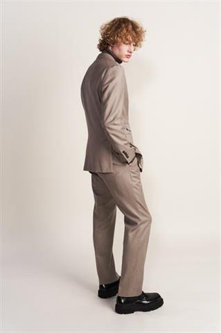 Spodnie męskie beżowe 64278 - 492161