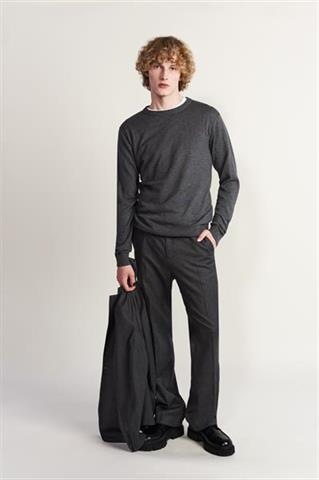 Spodnie męskie szare 64276 - 492301