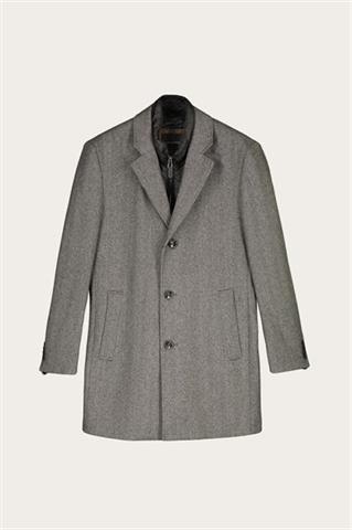 Płaszcz męski z wełną 29963 - 503011