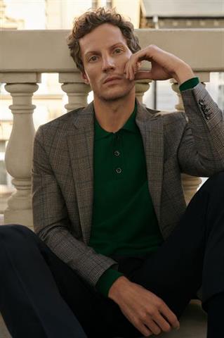 Polo merino wool 74249 - 503231