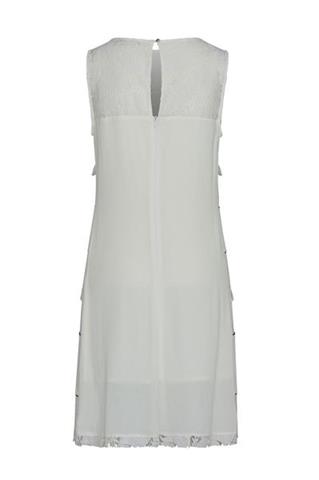 Sukienka koronkowa écru 84688 - 51401