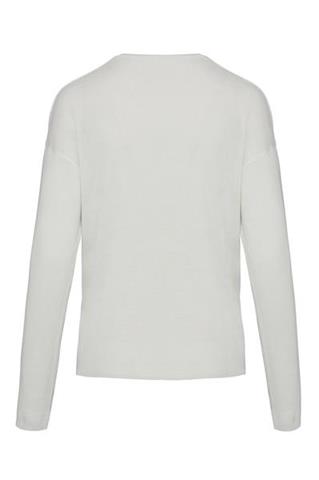 Sweter damski écru Kama 84702 - 52171