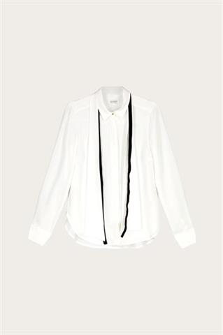 Koszula z podwójną szarfą 86368 - 523421