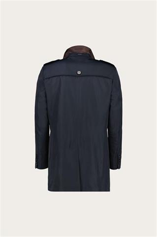 Granatowy płaszcz męski 13115 - 525721