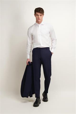 Spodnie od garnituru virgin wool 64865 - 531441