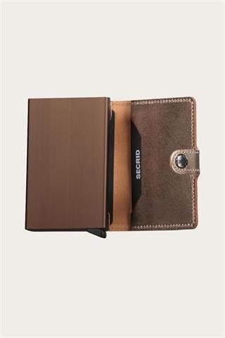 Skórzany portfel w kolorze złota 74819 - 539801