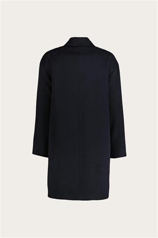 Granatowy płaszcz damski 86134 - 540511