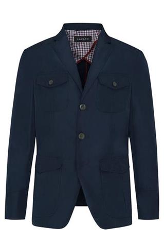 Granatowa kurtka męska Gustavo Lanificio 26632 - 55391