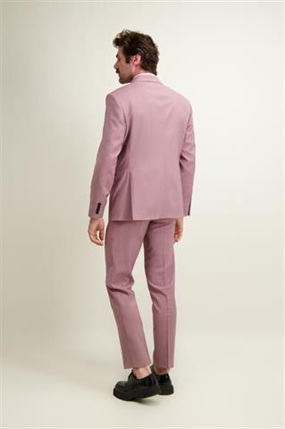 Jednorzędowy wełniany garnitur męski 35455 - 568591