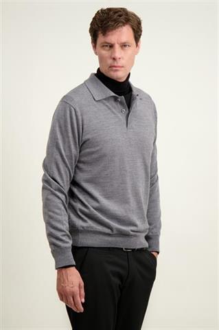 Polo z wełny merino 74221 - 583601