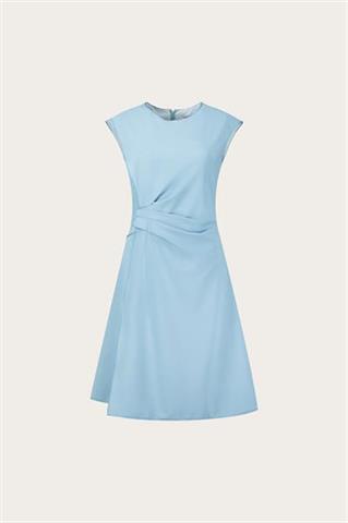 Elegancka niebieska sukienka damska 87341 - 617461