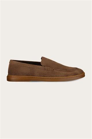 Brązowe buty męskie ze skóry naturalnej 58917 - 624461