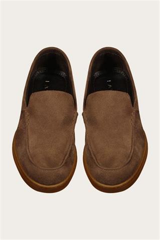 Brązowe buty męskie ze skóry naturalnej 58917 - 624471