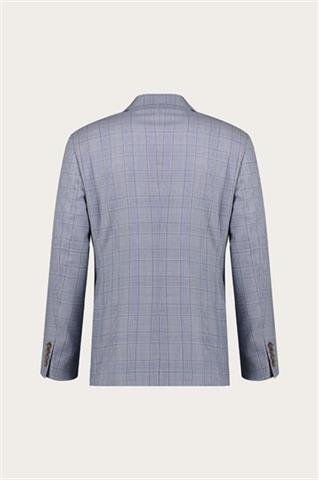 Garnitur męski w kratę Wełna Virgin Wool 35352 - 628521
