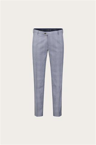 Garnitur męski w kratę Wełna Virgin Wool 35352 - 628541
