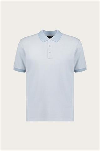 Polo męskie niebieskie 74321 - 629781