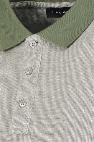 Polo męskie khaki 76136 - 629881