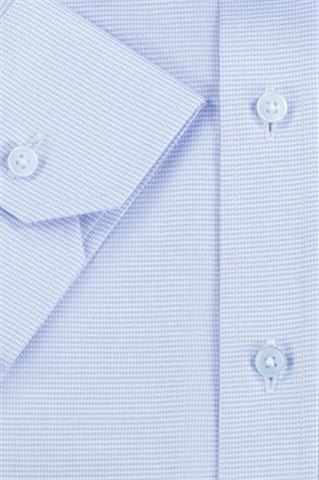 Błękitna bawełniana koszula męska 93645 - 630641