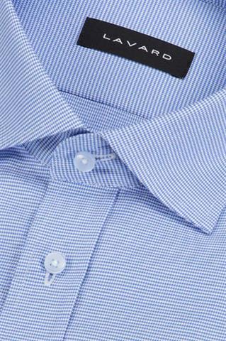 Niebieska bawełniana koszula męska 93646 - 630671