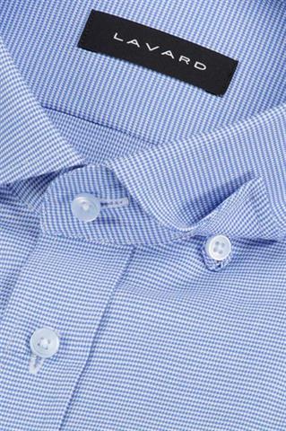 Niebieska bawełniana koszula męska 93646 - 630681