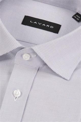 Szara bawełniana koszula męska 93647 - 630721