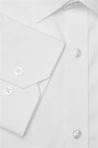 Biała męska koszula bawełniana slim 93573 - 634121