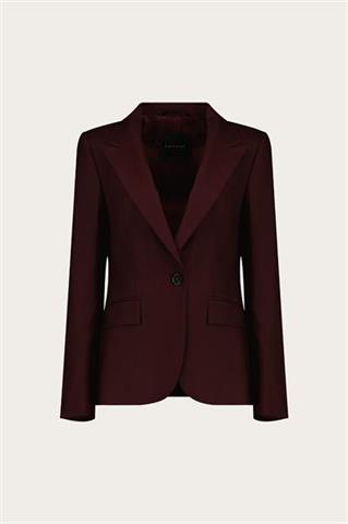 Bordowa marynarka damska 87454 - 635901