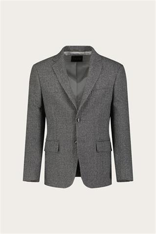 Szara marynarka męska z wełną 46520 - 638161